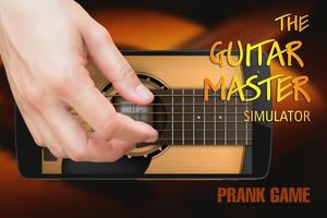 Play the guitar master Affiche