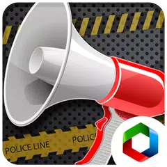 Police megaphone bullhorn - pr APK Herunterladen