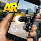 Symulator broni AR AR broni ikona