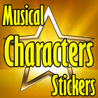 Musical Characters Stickers 圖標
