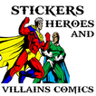 Stickers Heroes and Villains