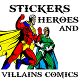 Stickers Heroes and Villains ไอคอน