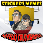 Stickers Memes Novelas Colombianas icône