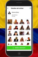 Stickers Memes Novelas Colombianas capture d'écran 3