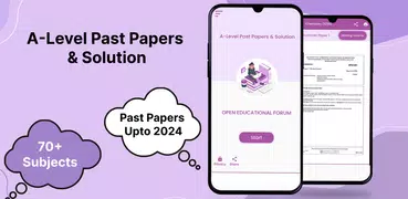 A Level Past Papers & Solution