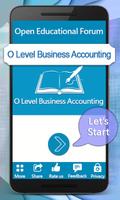 O Level Business Accounting ポスター