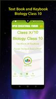 Key & Textbook Biology 10 Affiche