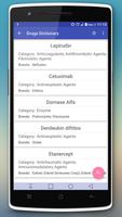 Pharmaceutical Drug Dictionary capture d'écran 1