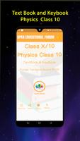 Key & Textbook physics 10 Plakat