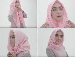 Fashionable Wearing Hijab Tuto screenshot 3