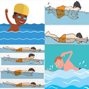 Apprendre à nager divers style APK