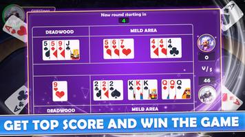 Gin Rummy Multiplayer постер