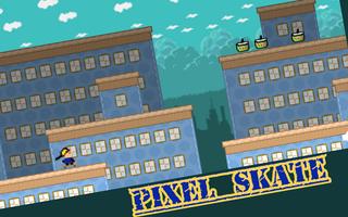 Pixel Skate - Free Games Skateboard imagem de tela 2