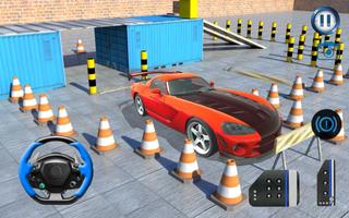 Real Car Driving Test Parking Simulator постер