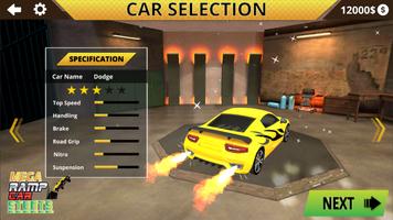 Car stunt racing car games 3d capture d'écran 3