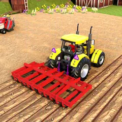 Скачать Modern Tractor Farming Simulator: Farming Drone APK