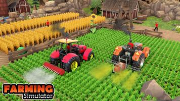 Real Tractor Farm Driver: Tractor Games 2020 Ekran Görüntüsü 3