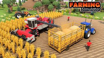 Real Tractor Farm Driver: Tractor Games 2020 Ekran Görüntüsü 1