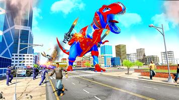 Flying Dinosaur Robot Games スクリーンショット 2