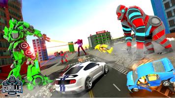 Gorilla Robot Transform Game screenshot 2