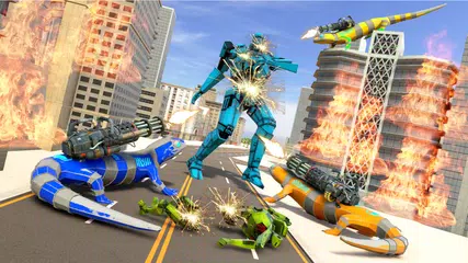 Baixar Robot Car Transform Robot Jogo APK