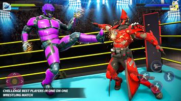 Robot Ring Fighting Game ảnh chụp màn hình 1