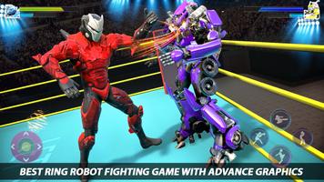 Robot Ring Fighting Game imagem de tela 2
