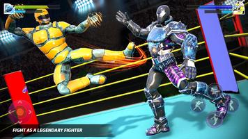 Robot Ring Fighting Game imagem de tela 3