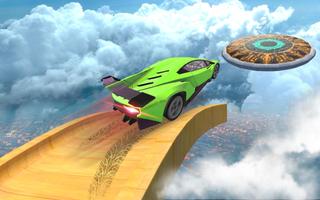 Mega Track Impossible Ramp Racing Stunt Master captura de pantalla 1