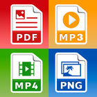 Files Converter music docs PDF আইকন