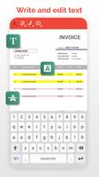 محرر ملف PDF-وثائق توقيع ،Edit الملصق