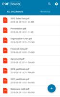 PDF reader 2019 - PDF viewer cepat & mudah poster