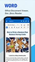 Word Office – Document Viewer, Docx & PDF Reader imagem de tela 1