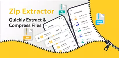 ZIP File Extractor - PDF, DOC capture d'écran 7