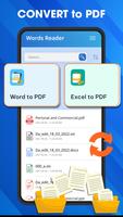 Office Word Reader Docx Viewer تصوير الشاشة 1