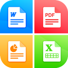 Document Reader & editor Word icône