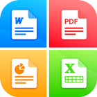Document Reader & editor Word ไอคอน