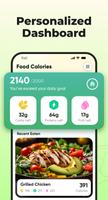 AI Calorie Counter and Tracker تصوير الشاشة 1