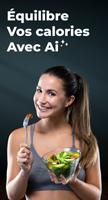 Compteur de calories et régime Affiche