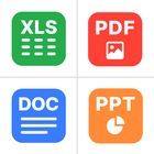 آیکون‌ Word-Excel-PDF-PPT Docs Reader