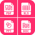 Document Reader – WORD, PPT, PDF, XLXS, TXT Files simgesi