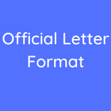”Official Letter Format