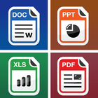 All  Document Reader:PDF ,XLS, PPT,and DOC Viewer ไอคอน