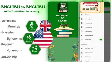 Offline English Urdu Dictionary:Roman Dictionary poster