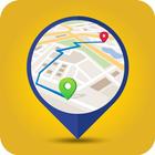 GPS Navigation with real-time Maps & Transit Info icône