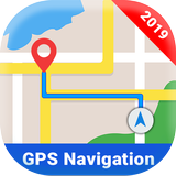 cartes et itinéraires hors ligne avec navigation icône