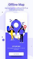 Free offline navigation & offline gps route track poster