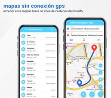 Offline mapas: GPS navegación captura de pantalla 2