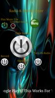 Radio & Media Player الملصق