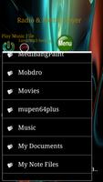 Radio & Media Player capture d'écran 1